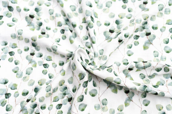 Musselin Double Gauze Eukalyptus