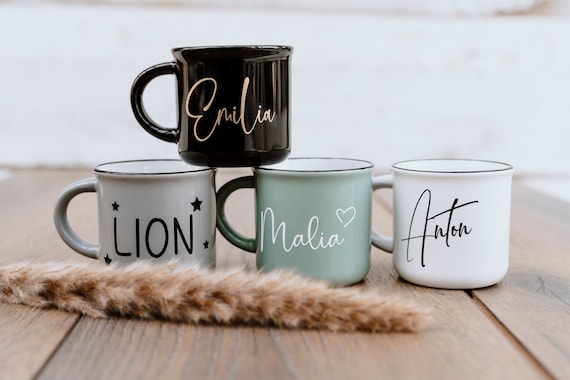 Vintage Tasse - personalisiert Name