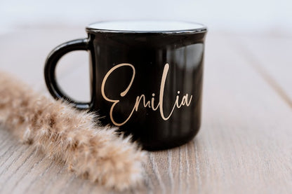 Vintage Tasse - personalisiert Name